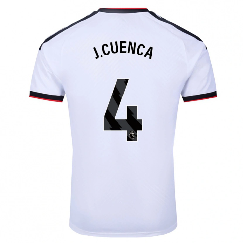 Danxen Damen Jorge Cuenca #4 Weiß Schwarz Rot Heimtrikot Trikot 2026/27 T-Shirt Österreich