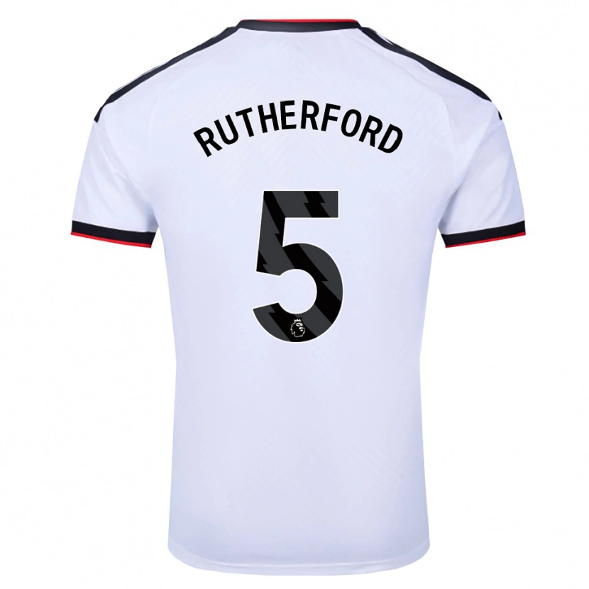 Danxen Damen Leeta Rutherford #5 Weiß Schwarz Rot Heimtrikot Trikot 2026/27 T-Shirt Österreich