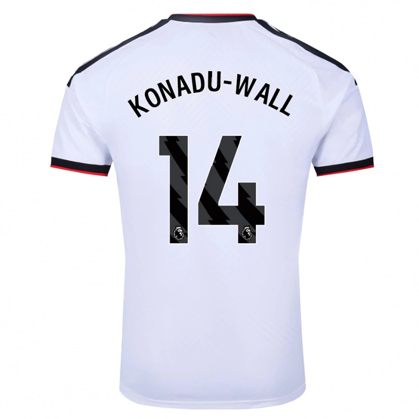 Danxen Damen Lewis Konadu-Wall #14 Weiß Schwarz Rot Heimtrikot Trikot 2026/27 T-Shirt Österreich