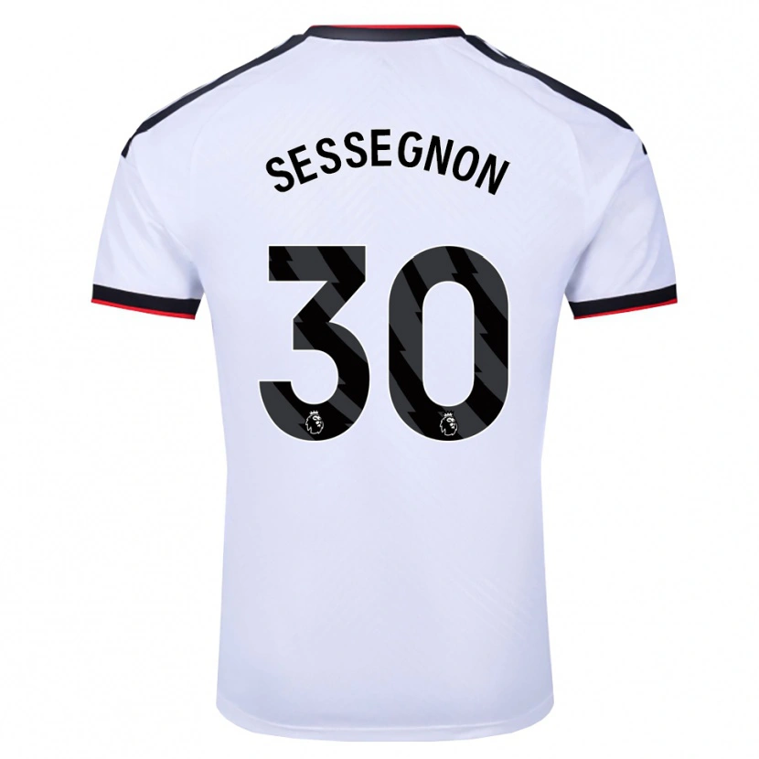 Danxen Damen Ryan Sessegnon #30 Weiß Schwarz Rot Heimtrikot Trikot 2026/27 T-Shirt Österreich