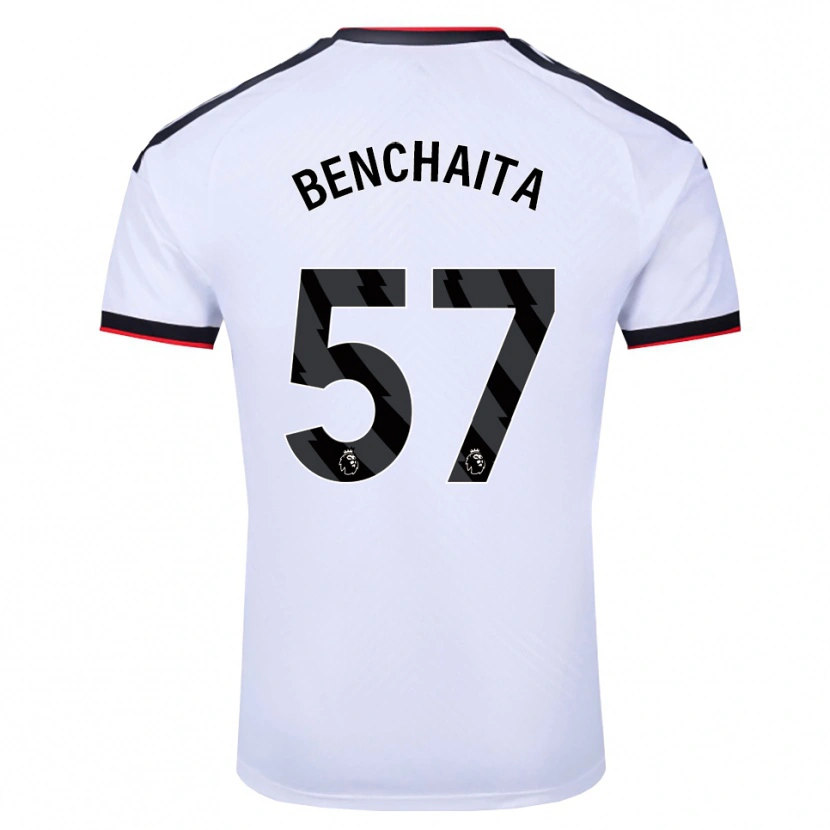 Danxen Damen Nazim Benchaita #57 Weiß Schwarz Rot Heimtrikot Trikot 2026/27 T-Shirt Österreich