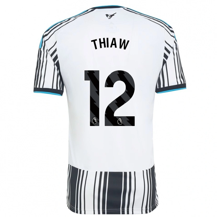 Danxen Damen Malick Thiaw #12 Himmelsblau Schwarz Weiß Heimtrikot Trikot 2026/27 T-Shirt Österreich