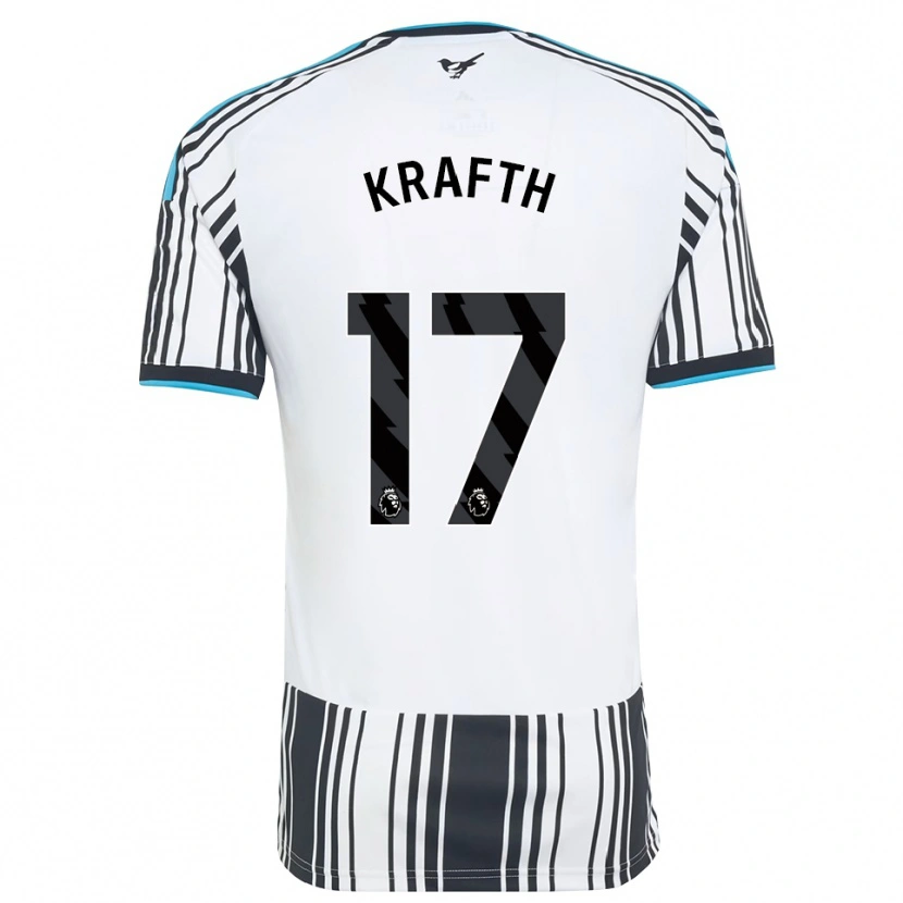 Danxen Damen Emil Krafth #17 Himmelsblau Schwarz Weiß Heimtrikot Trikot 2026/27 T-Shirt Österreich