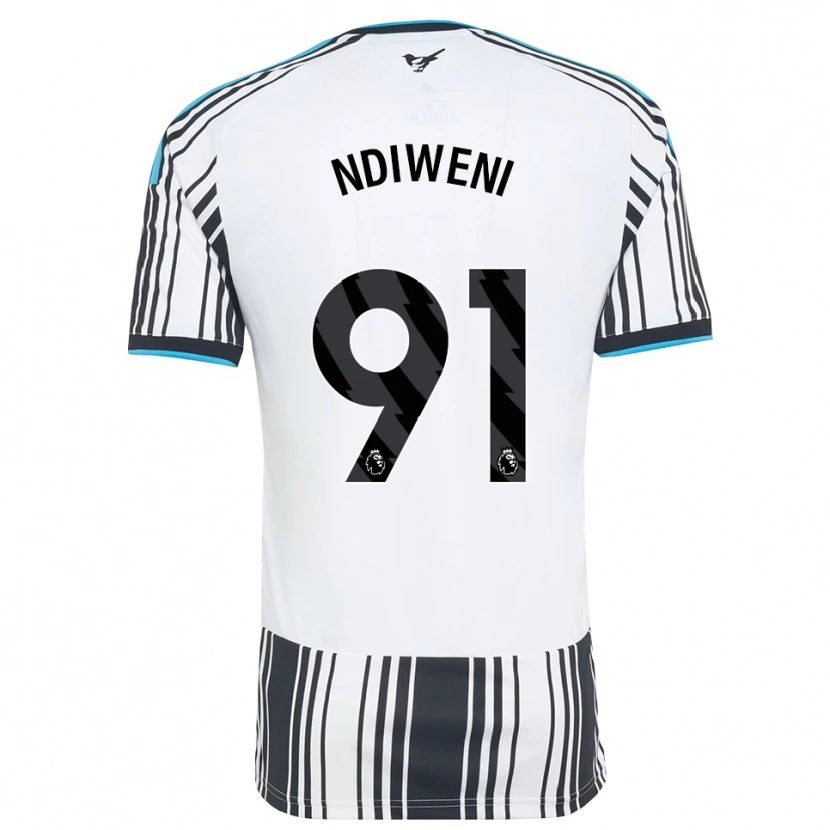 Danxen Damen Ethan Ndiweni #91 Himmelsblau Schwarz Weiß Heimtrikot Trikot 2026/27 T-Shirt Österreich