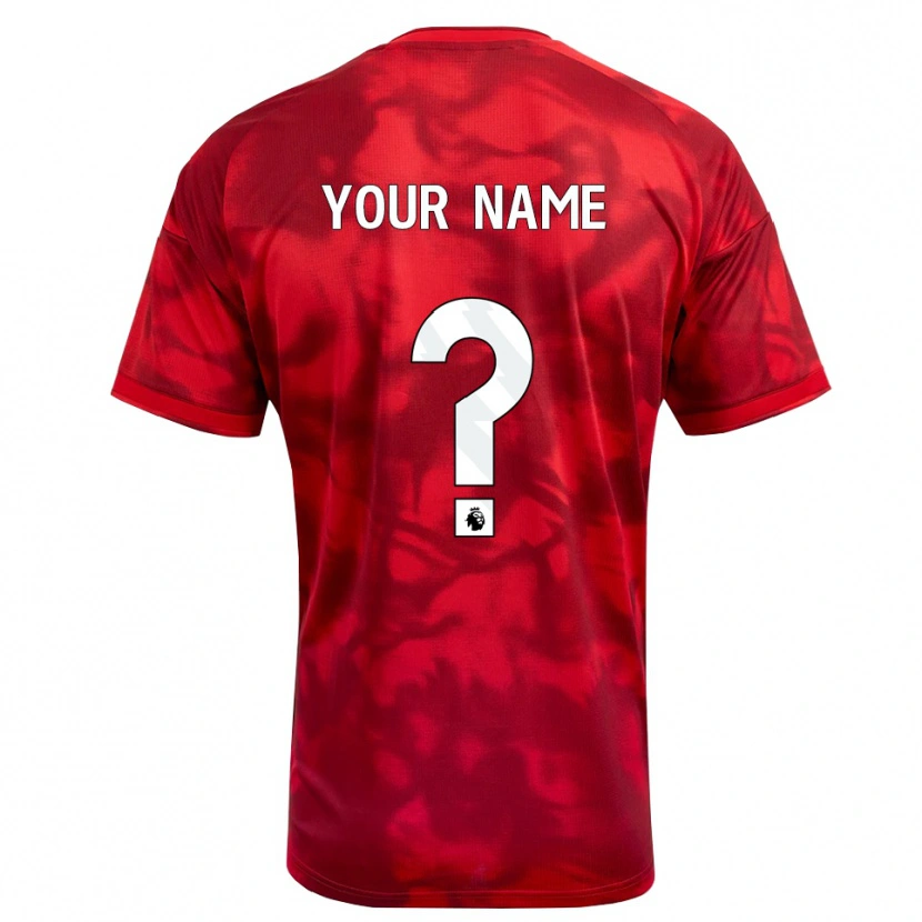 Danxen Damen Ihren Namen #0 Karmesin Weiß Heimtrikot Trikot 2026/27 T-Shirt Österreich