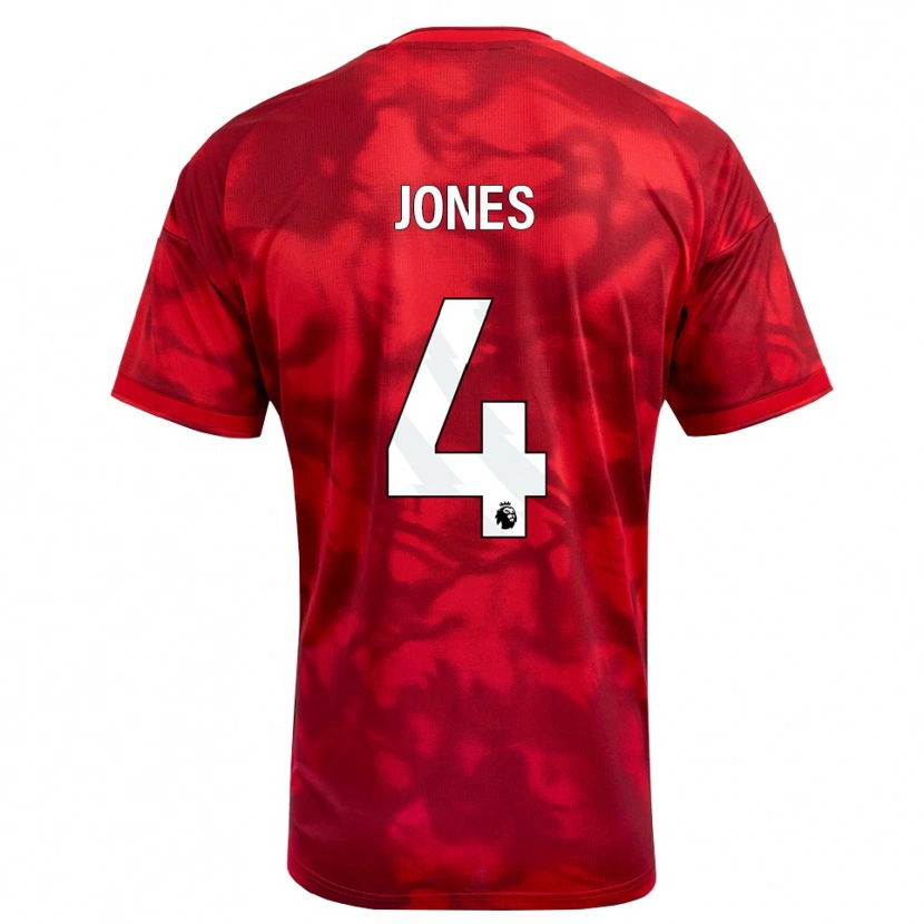 Danxen Damen Brodie Jones #4 Karmesin Weiß Heimtrikot Trikot 2026/27 T-Shirt Österreich