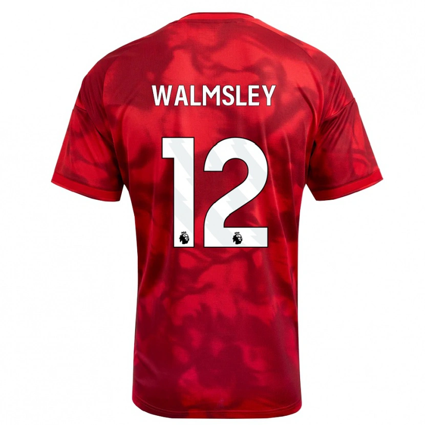 Danxen Damen Joseph Walmsley #12 Karmesin Weiß Heimtrikot Trikot 2026/27 T-Shirt Österreich