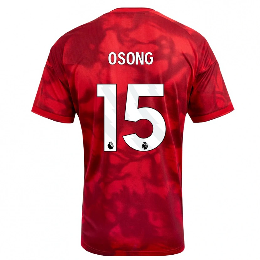 Danxen Damen Detlef Esapa Osong #15 Karmesin Weiß Heimtrikot Trikot 2026/27 T-Shirt Österreich