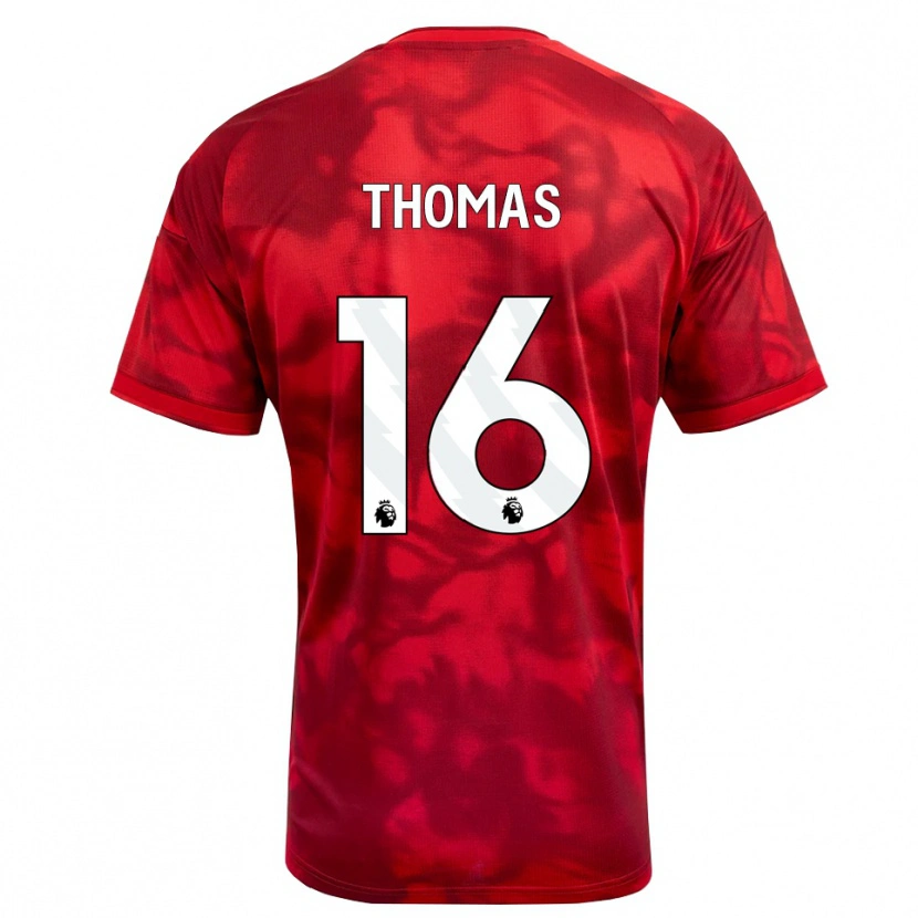 Danxen Damen Tyrese Thomas #16 Karmesin Weiß Heimtrikot Trikot 2026/27 T-Shirt Österreich