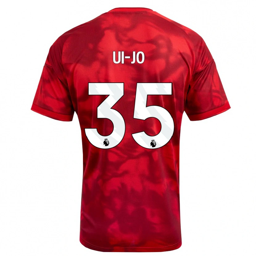 Danxen Damen Ui-Jo Hwang #35 Karmesin Weiß Heimtrikot Trikot 2026/27 T-Shirt Österreich