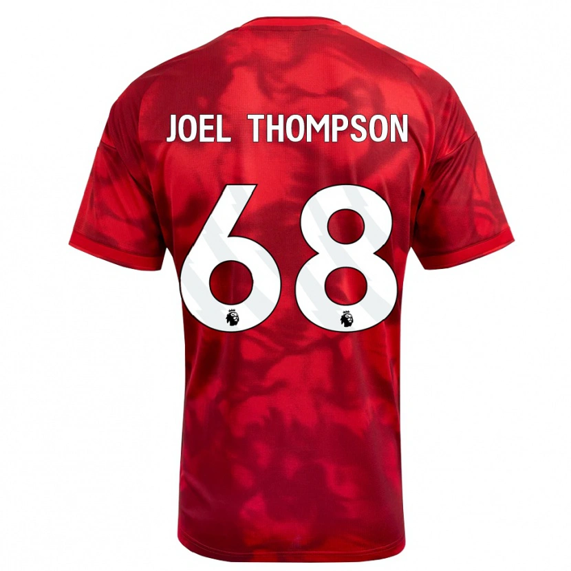 Danxen Damen Joel Thompson #68 Karmesin Weiß Heimtrikot Trikot 2026/27 T-Shirt Österreich