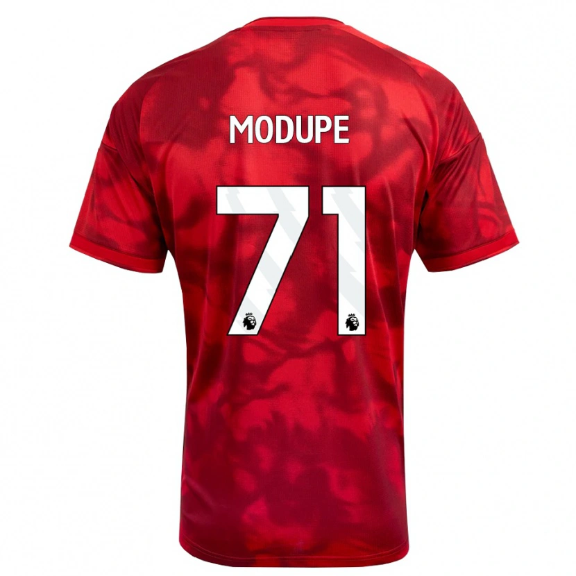 Danxen Damen David Modupe #71 Karmesin Weiß Heimtrikot Trikot 2026/27 T-Shirt Österreich