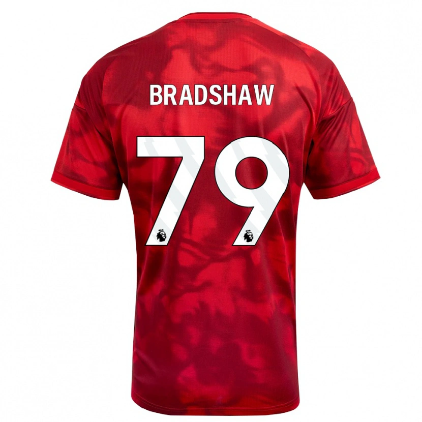 Danxen Damen Alfie Bradshaw #79 Karmesin Weiß Heimtrikot Trikot 2026/27 T-Shirt Österreich