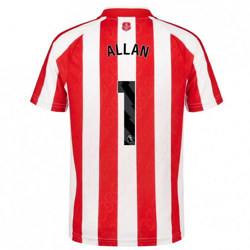 Danxen Damen Isaac Allan #1 Rot Weiß Schwarz Heimtrikot Trikot 2026/27 T-Shirt Österreich