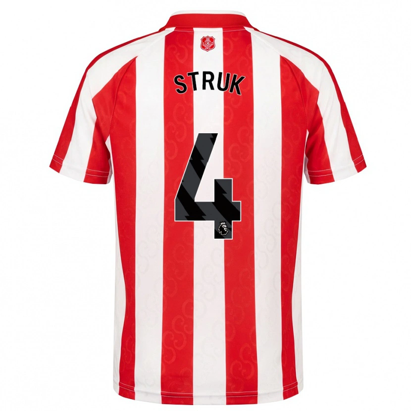 Danxen Damen Ivan Struk #4 Rot Weiß Schwarz Heimtrikot Trikot 2026/27 T-Shirt Österreich