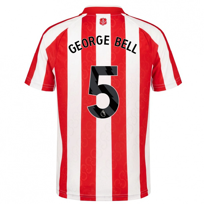 Danxen Damen George Bell #5 Rot Weiß Schwarz Heimtrikot Trikot 2026/27 T-Shirt Österreich