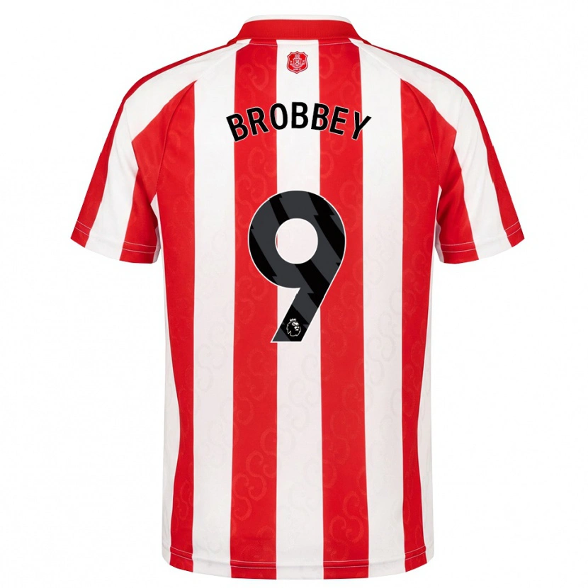 Danxen Damen Brian Brobbey #9 Rot Weiß Schwarz Heimtrikot Trikot 2026/27 T-Shirt Österreich