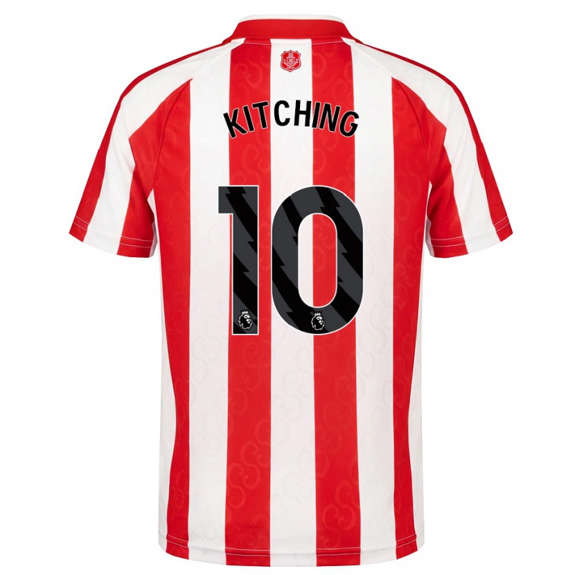 Danxen Damen Katie Kitching #10 Rot Weiß Schwarz Heimtrikot Trikot 2026/27 T-Shirt Österreich