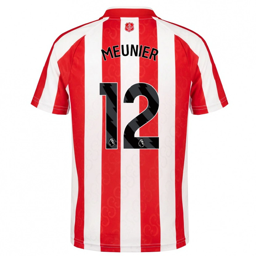 Danxen Damen Thomas Meunier #12 Rot Weiß Schwarz Heimtrikot Trikot 2026/27 T-Shirt Österreich