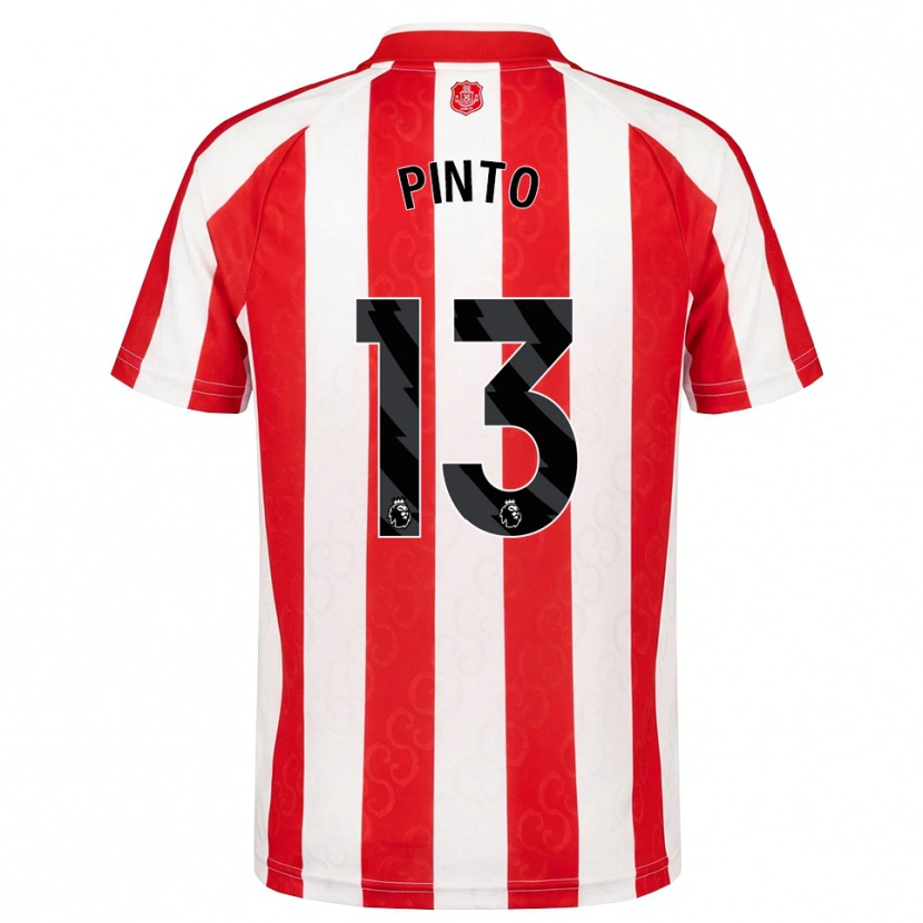 Danxen Damen Elias Pinto #13 Rot Weiß Schwarz Heimtrikot Trikot 2026/27 T-Shirt Österreich