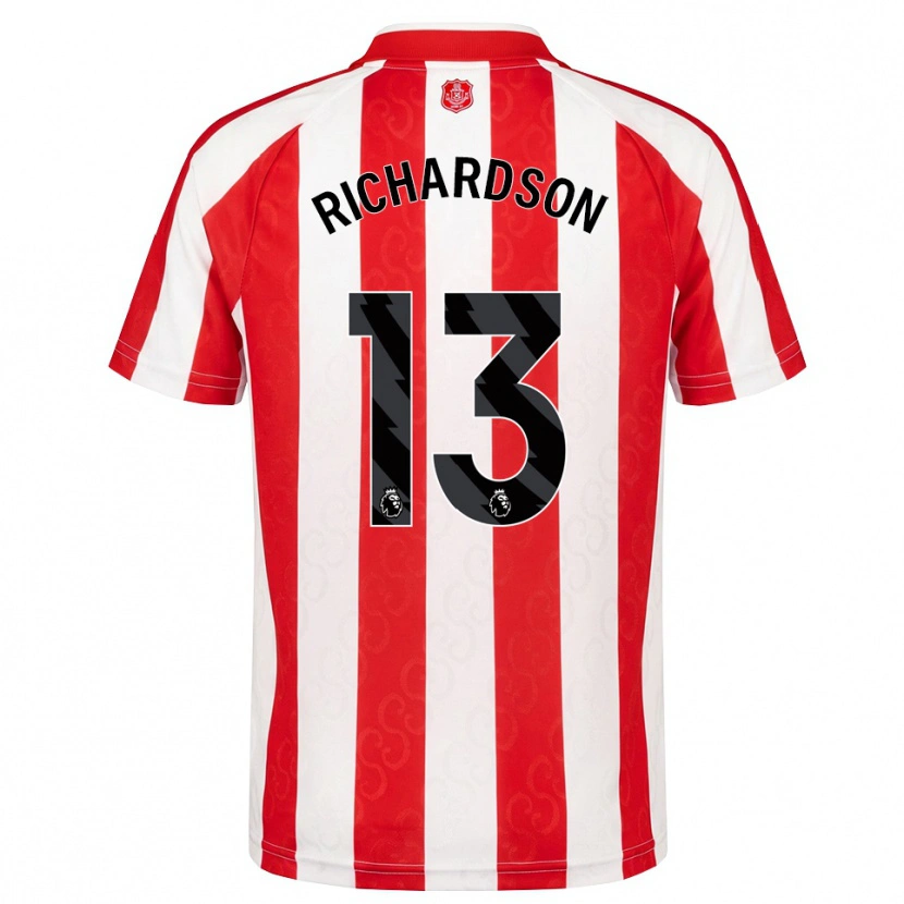 Danxen Damen Adam Richardson #13 Rot Weiß Schwarz Heimtrikot Trikot 2026/27 T-Shirt Österreich