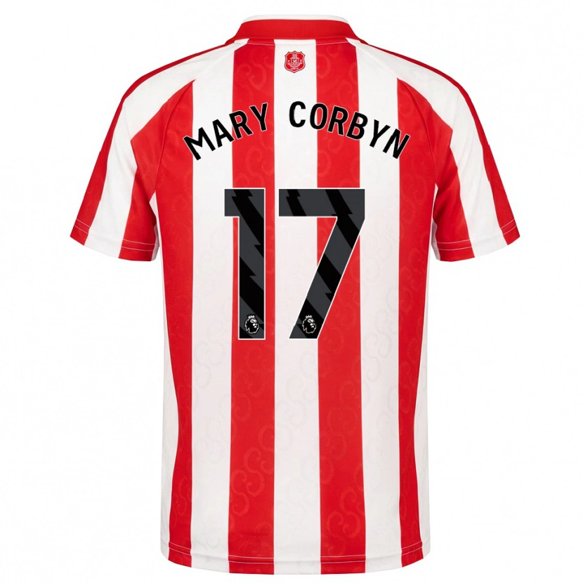 Danxen Damen Mary Corbyn #17 Rot Weiß Schwarz Heimtrikot Trikot 2026/27 T-Shirt Österreich