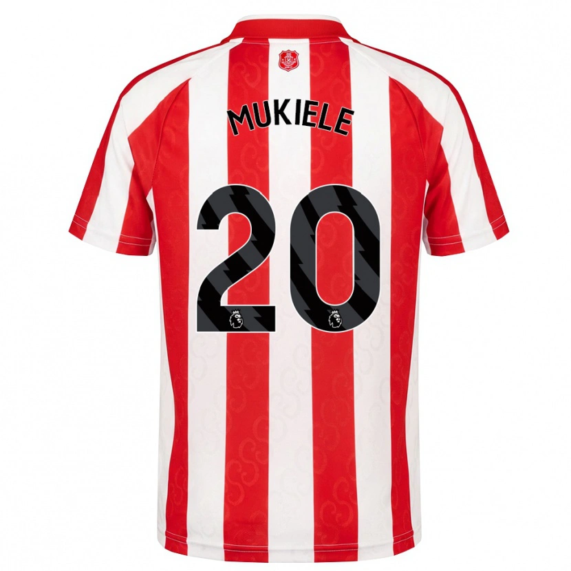 Danxen Damen Nordi Mukiele #20 Rot Weiß Schwarz Heimtrikot Trikot 2026/27 T-Shirt Österreich