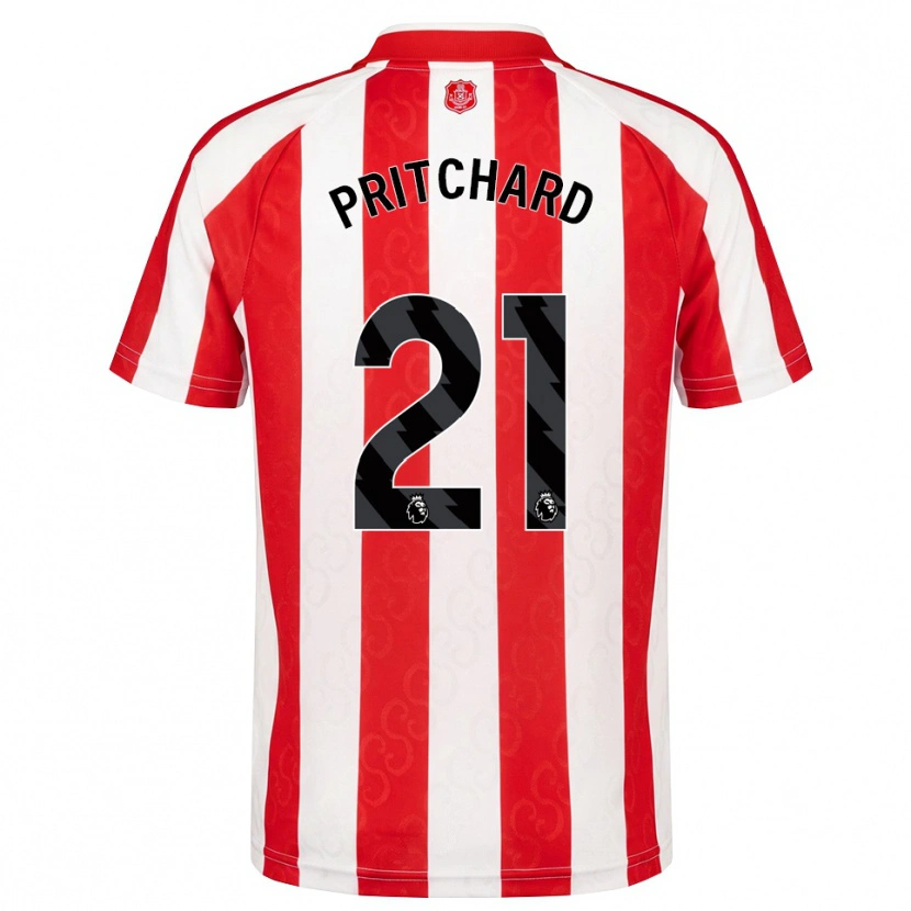 Danxen Damen Alex Pritchard #21 Rot Weiß Schwarz Heimtrikot Trikot 2026/27 T-Shirt Österreich