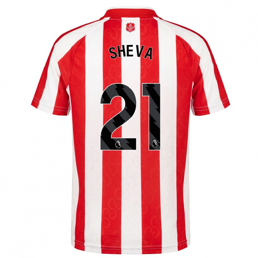 Danxen Damen Marissa Sheva #21 Rot Weiß Schwarz Heimtrikot Trikot 2026/27 T-Shirt Österreich