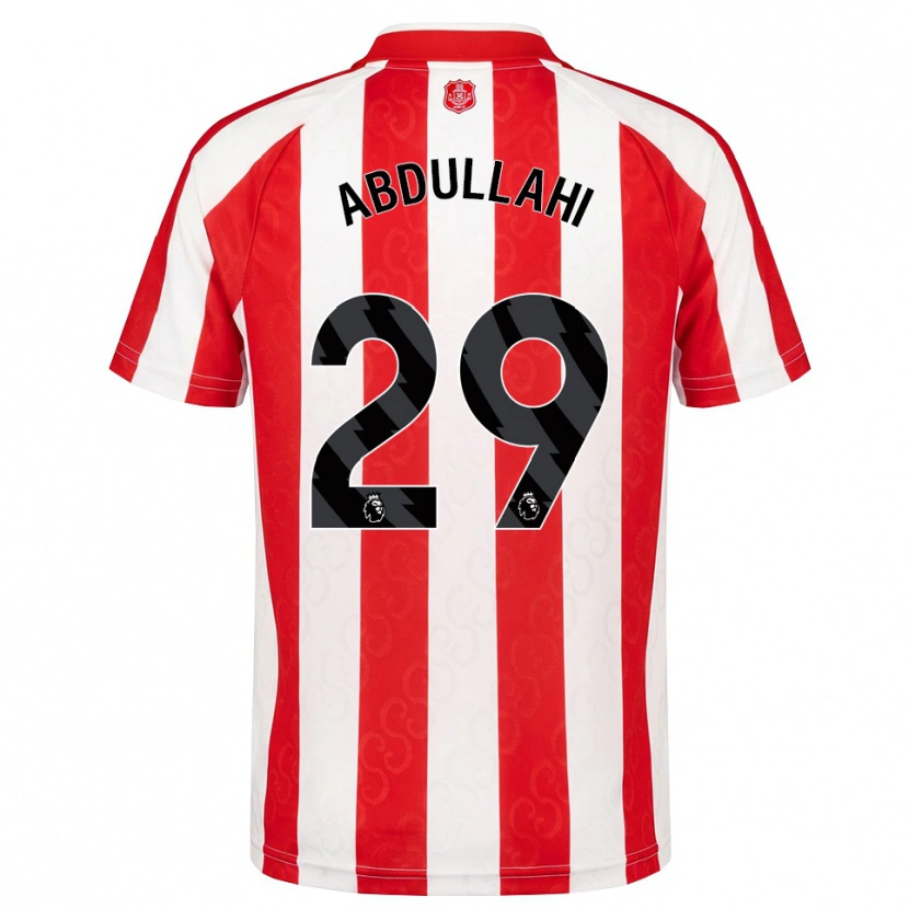Danxen Damen Ahmed Abdullahi #29 Rot Weiß Schwarz Heimtrikot Trikot 2026/27 T-Shirt Österreich