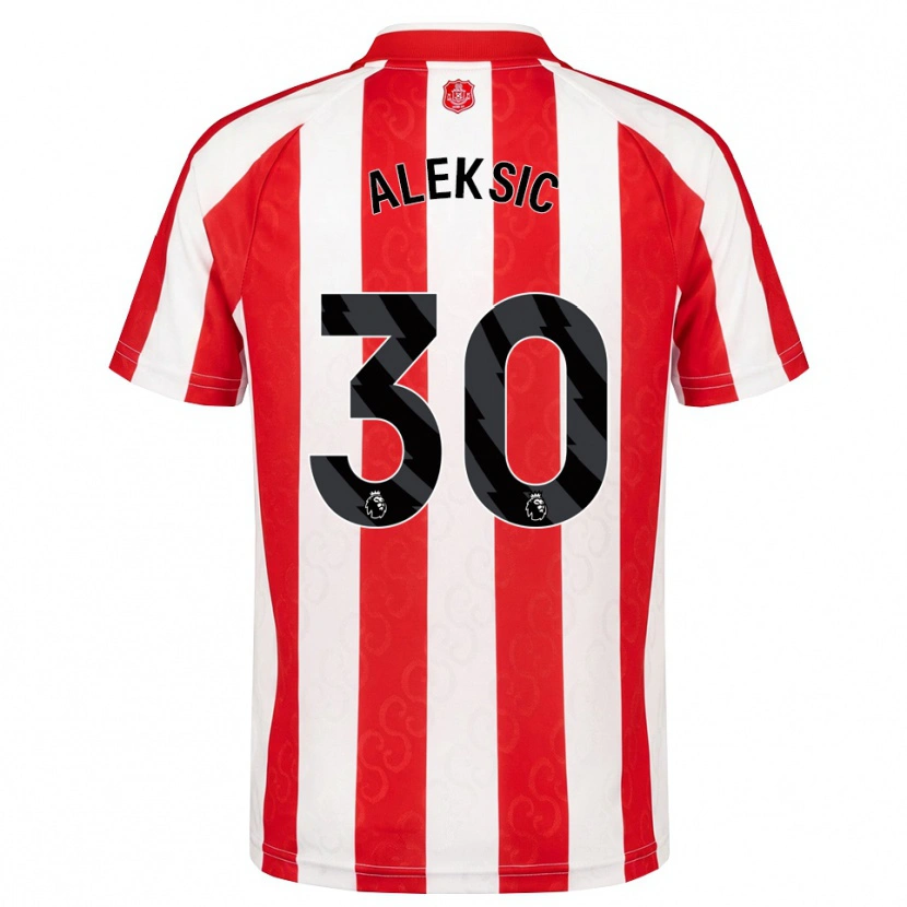 Danxen Damen Milan Aleksic #30 Rot Weiß Schwarz Heimtrikot Trikot 2026/27 T-Shirt Österreich