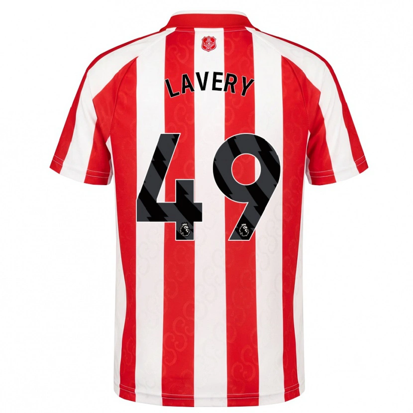 Danxen Damen Thomas Lavery #49 Rot Weiß Schwarz Heimtrikot Trikot 2026/27 T-Shirt Österreich