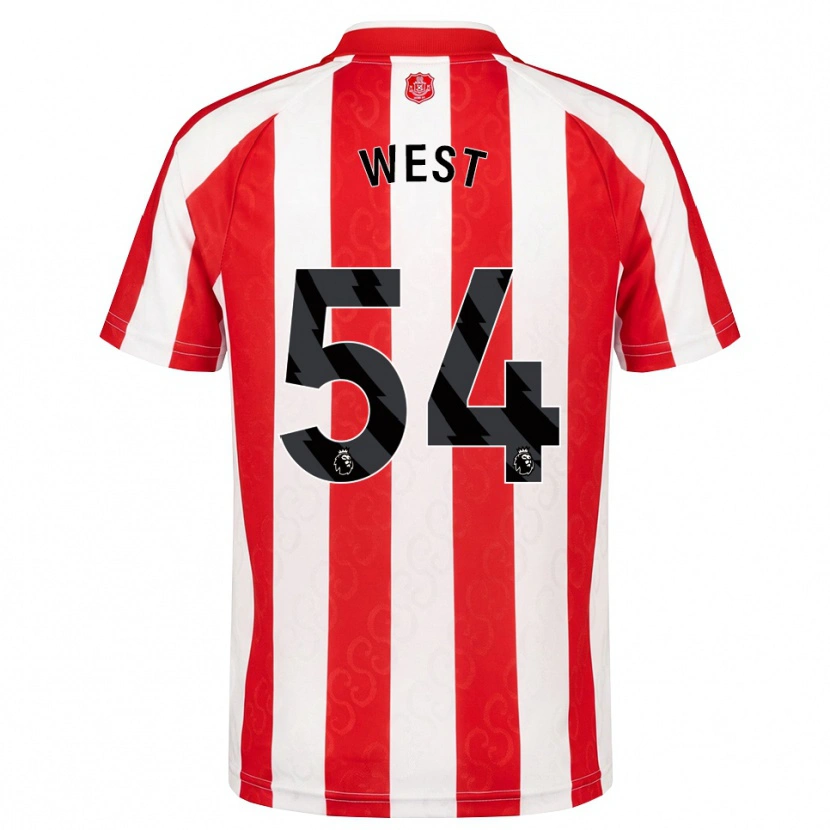 Danxen Damen Ella West #54 Rot Weiß Schwarz Heimtrikot Trikot 2026/27 T-Shirt Österreich