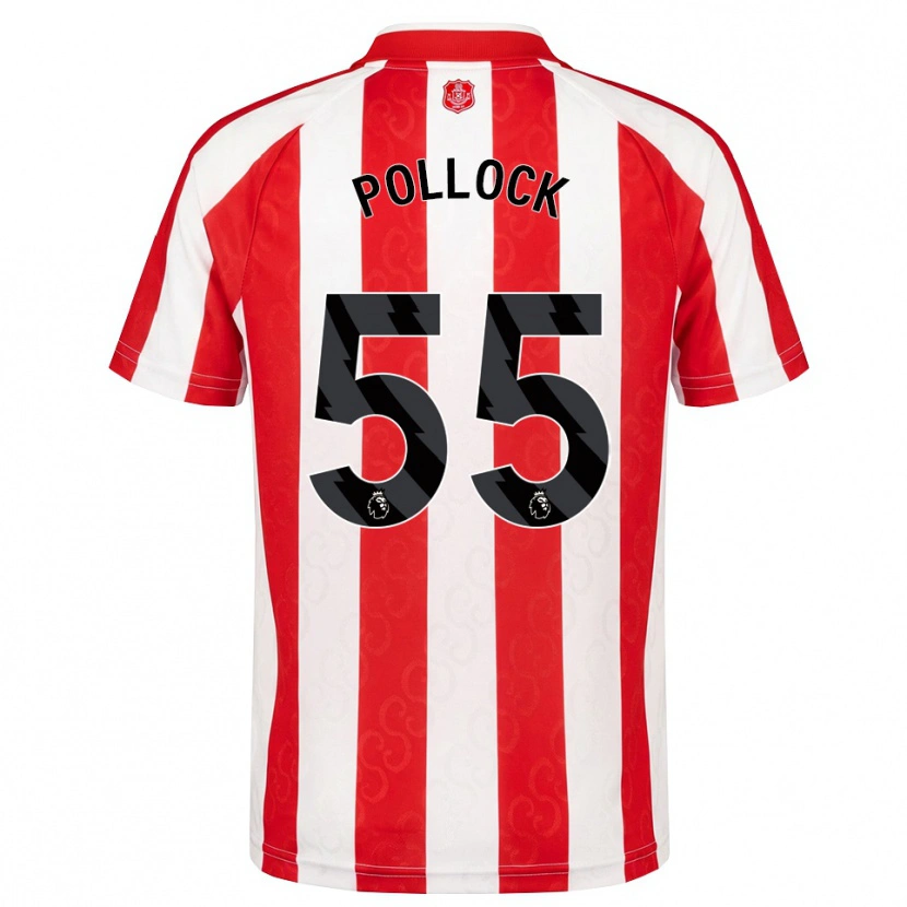 Danxen Damen Alfie Pollock #55 Rot Weiß Schwarz Heimtrikot Trikot 2026/27 T-Shirt Österreich