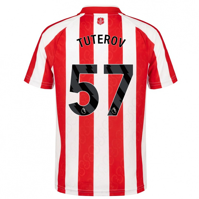 Danxen Damen Timur Tuterov #57 Rot Weiß Schwarz Heimtrikot Trikot 2026/27 T-Shirt Österreich