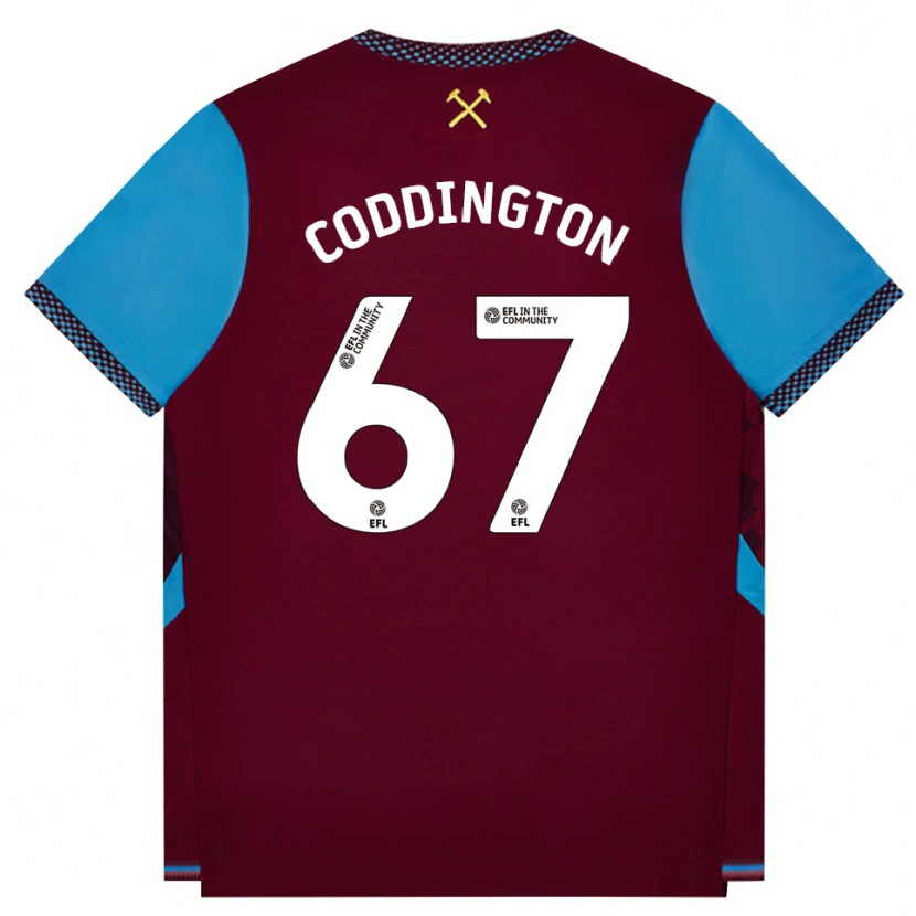 Danxen Damen Remy Coddington #67 Burgund Kornblumenblau Heimtrikot Trikot 2026/27 T-Shirt Österreich