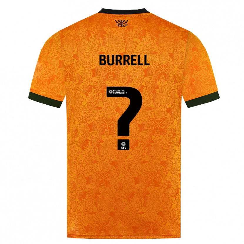 Danxen Damen Ackeme Francis Burrell #0 Orange Schwarz Heimtrikot Trikot 2026/27 T-Shirt Österreich