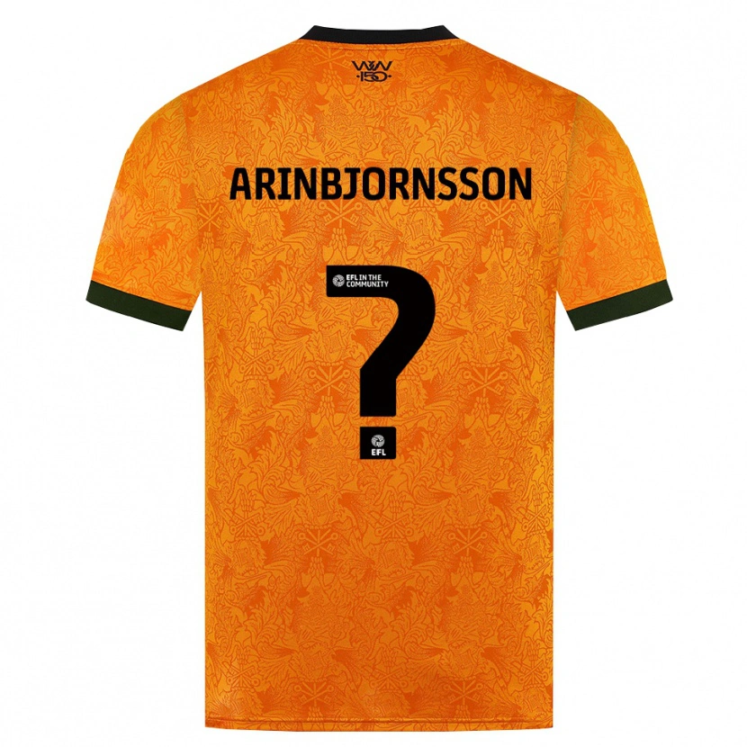 Danxen Damen Palmi Arinbjornsson #0 Orange Schwarz Heimtrikot Trikot 2026/27 T-Shirt Österreich