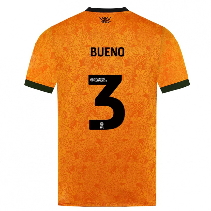 Danxen Damen Hugo Bueno #3 Orange Schwarz Heimtrikot Trikot 2026/27 T-Shirt Österreich
