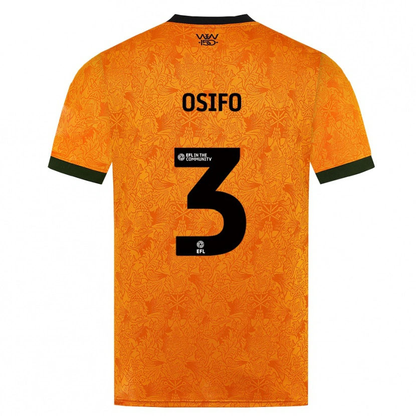 Danxen Damen David Osifo #3 Orange Schwarz Heimtrikot Trikot 2026/27 T-Shirt Österreich