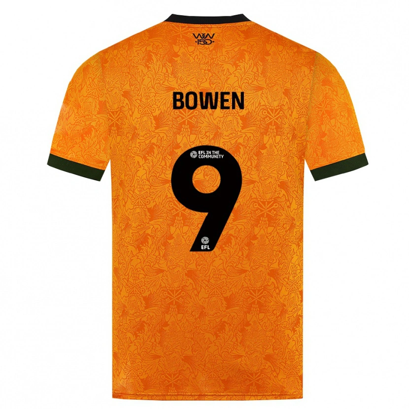 Danxen Damen Reiss Bowen #9 Orange Schwarz Heimtrikot Trikot 2026/27 T-Shirt Österreich