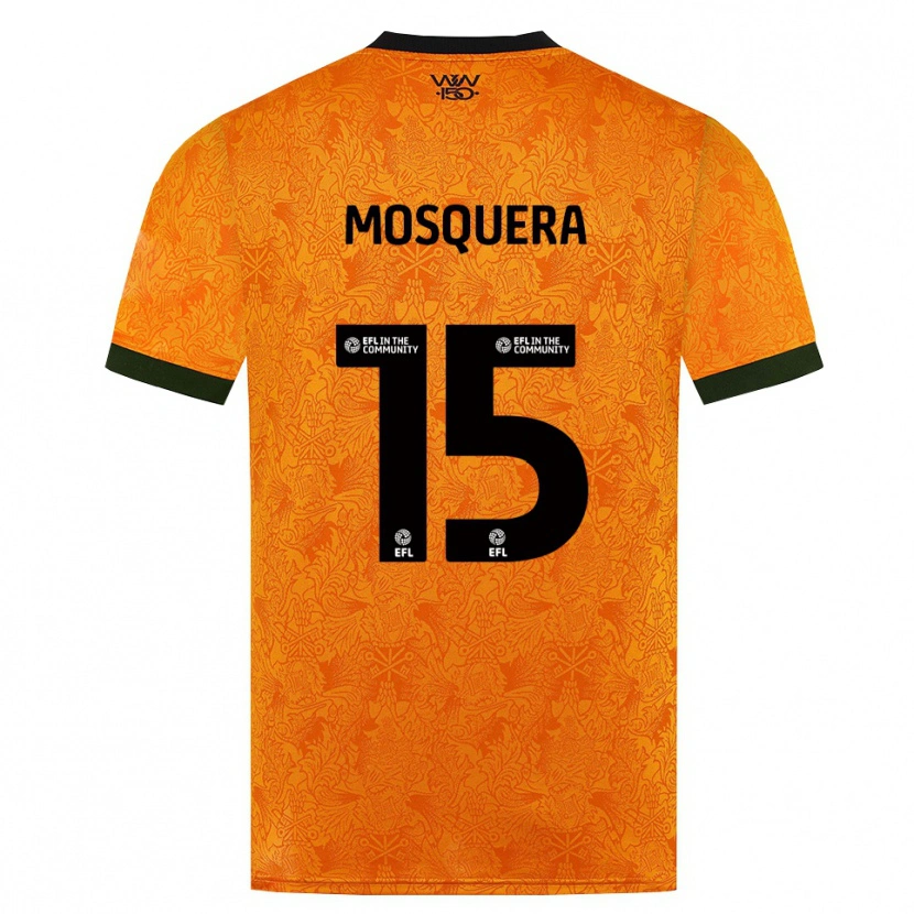 Danxen Damen Yerson Mosquera #15 Orange Schwarz Heimtrikot Trikot 2026/27 T-Shirt Österreich