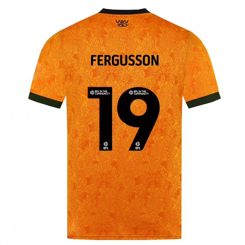 Danxen Damen Liv Fergusson #19 Orange Schwarz Heimtrikot Trikot 2026/27 T-Shirt Österreich