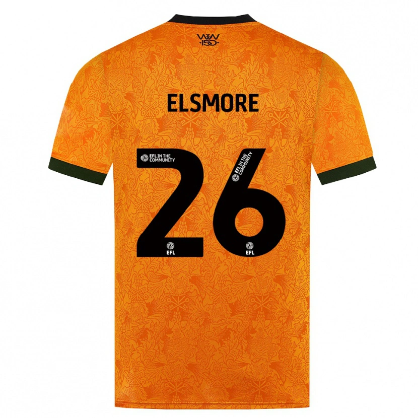 Danxen Damen Ria Elsmore #26 Orange Schwarz Heimtrikot Trikot 2026/27 T-Shirt Österreich