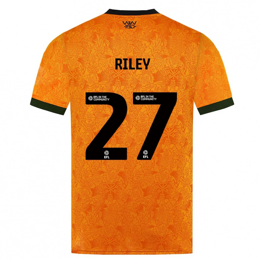 Danxen Damen Lauren Riley #27 Orange Schwarz Heimtrikot Trikot 2026/27 T-Shirt Österreich