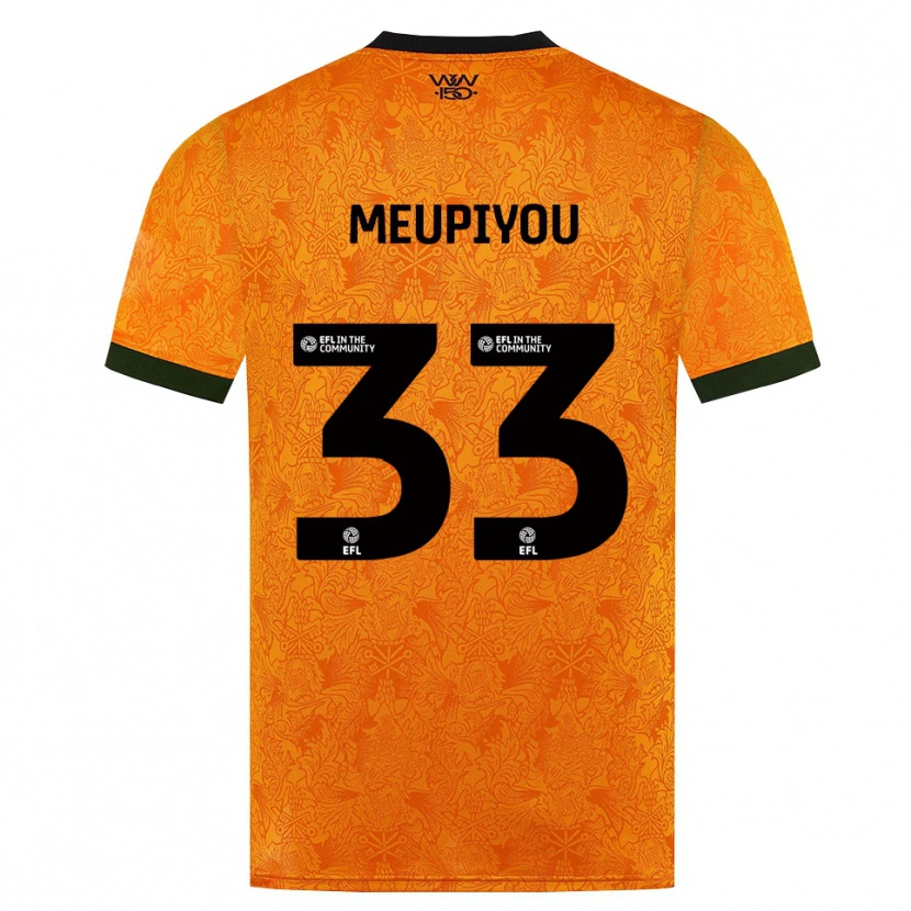 Danxen Damen Bastien Meupiyou #33 Orange Schwarz Heimtrikot Trikot 2026/27 T-Shirt Österreich