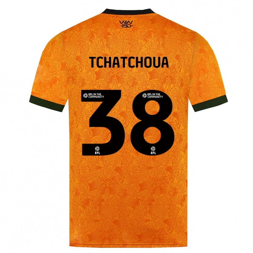 Danxen Damen Jackson Tchatchoua #38 Orange Schwarz Heimtrikot Trikot 2026/27 T-Shirt Österreich