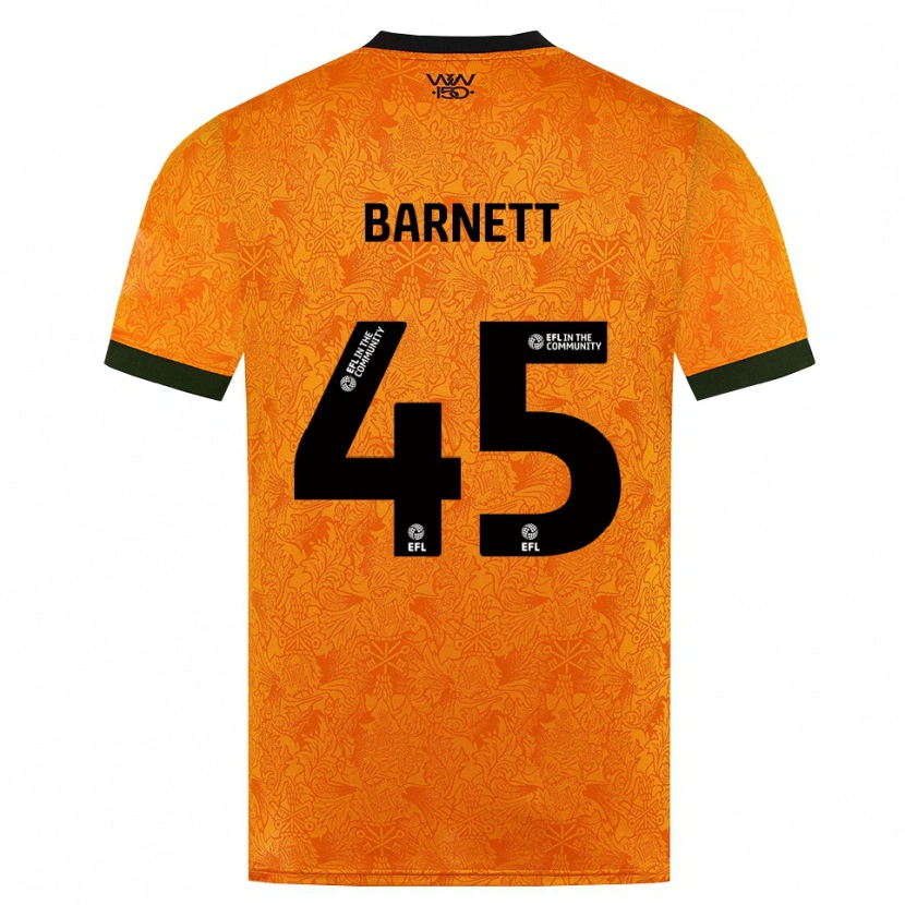 Danxen Damen Ty Barnett #45 Orange Schwarz Heimtrikot Trikot 2026/27 T-Shirt Österreich