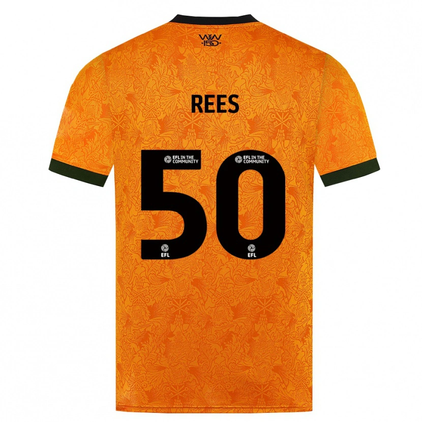 Danxen Damen Mason Rees #50 Orange Schwarz Heimtrikot Trikot 2026/27 T-Shirt Österreich