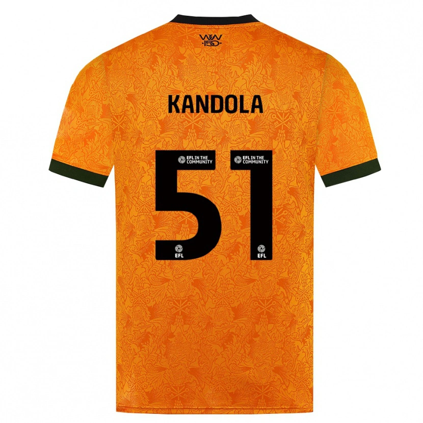 Danxen Damen Kam Kandola #51 Orange Schwarz Heimtrikot Trikot 2026/27 T-Shirt Österreich